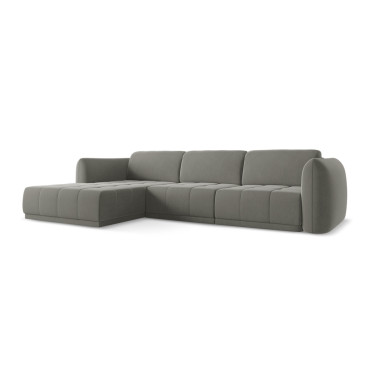 Sofa d'angle Hoku Velours Elephant