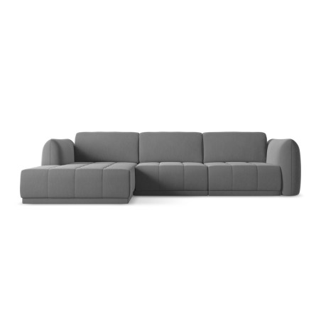 Sofa d'angle Hoku Velours Gray