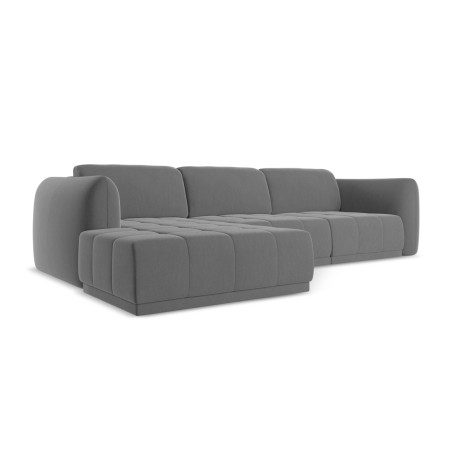 Sofa d'angle Hoku Velours Gray