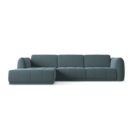 Sofa d'angle Hoku Velours Marine