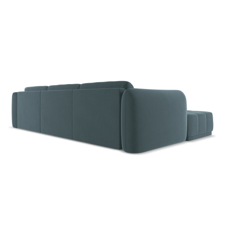 Sofa d'angle Hoku Velours Marine