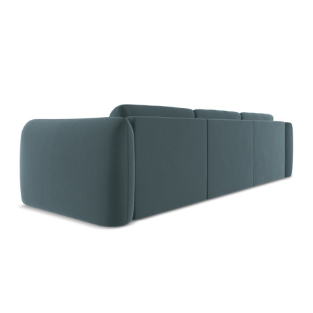 Sofa d'angle Hoku Velours Marine