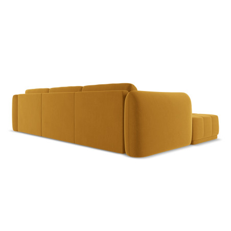 Sofa d'angle Hoku Velours Mustard