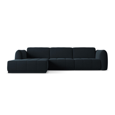 Sofa d'angle Hoku Velours Royal blue