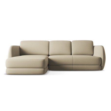 Sofa d'angle Kiana Boucle Beige