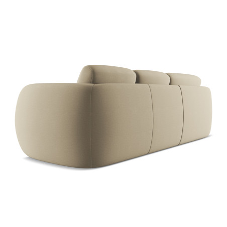 Sofa d'angle Kiana Boucle Beige