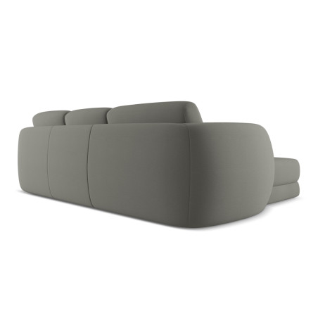 Sofa d'angle Kiana Boucle Gray beige