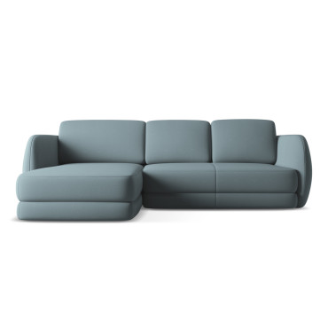 Sofa d'angle Kiana Boucle Jeans