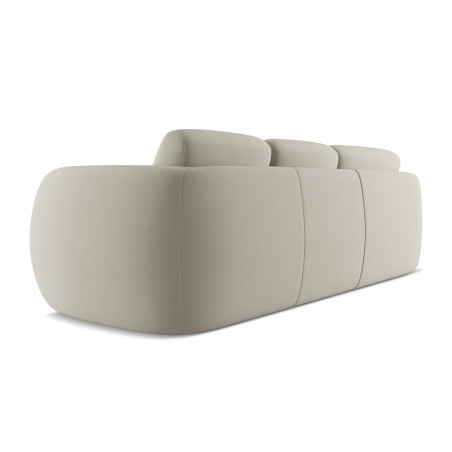 Sofa d'angle Kiana Boucle Light beige