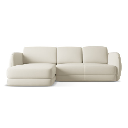 Sofa d'angle Kiana Boucle Pearl