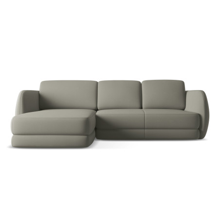 Sofa d'angle Kiana Boucle Taupe