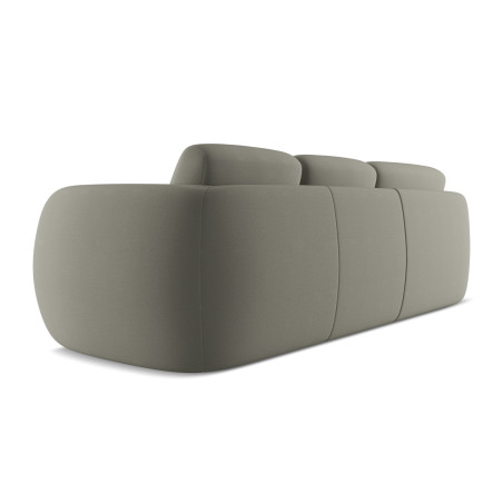 Sofa d'angle Kiana Boucle Taupe