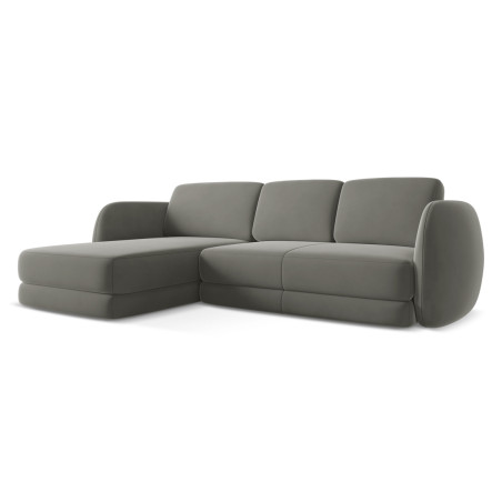 Sofa d'angle Kiana Velours Elephant