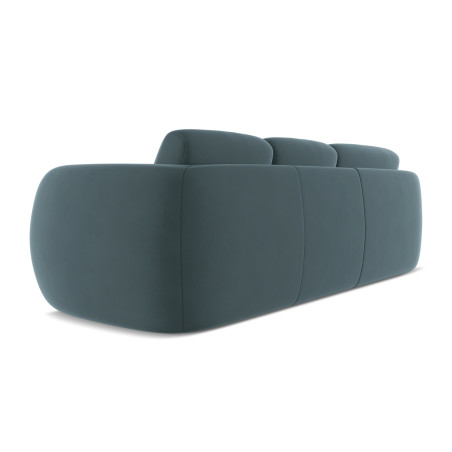 Sofa d'angle Kiana Velours Marine