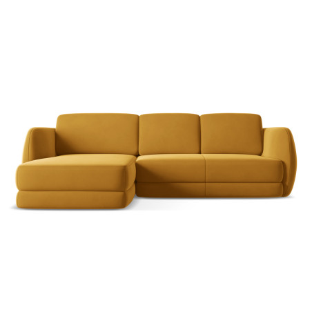 Sofa d'angle Kiana Velours Mustard