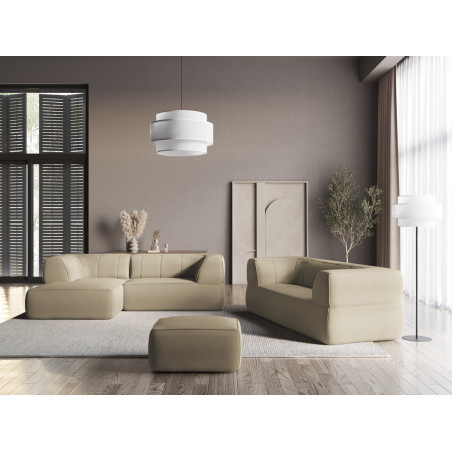 Sofa d'angle Liko Boucle Beige