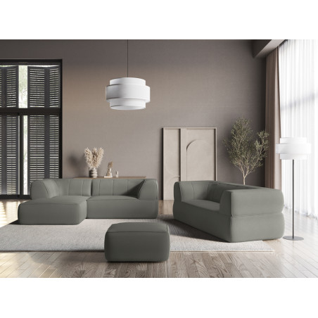 Sofa d'angle Liko Boucle Gray beige