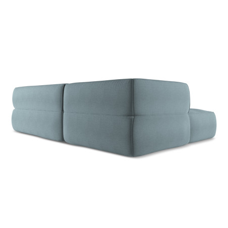 Sofa d'angle Liko Boucle Jeans