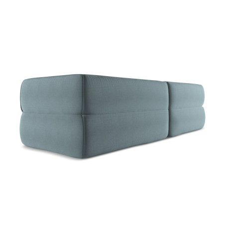 Sofa d'angle Liko Boucle Jeans