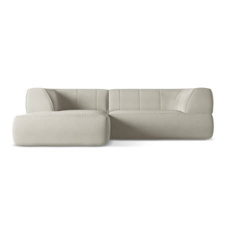 Sofa d'angle Liko Boucle Light beige