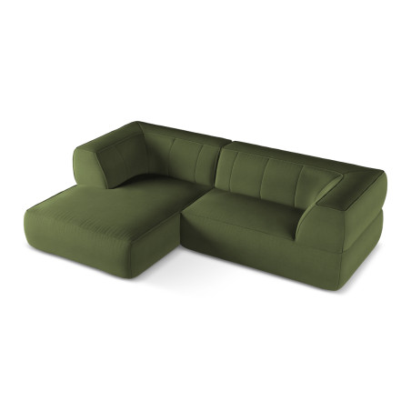 Sofa d'angle Liko Boucle Olive