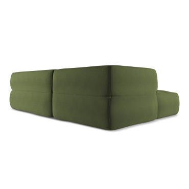 Sofa d'angle Liko Boucle Olive