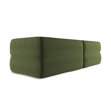 Sofa d'angle Liko Boucle Olive