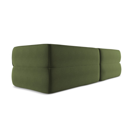 Sofa d'angle Liko Boucle Olive