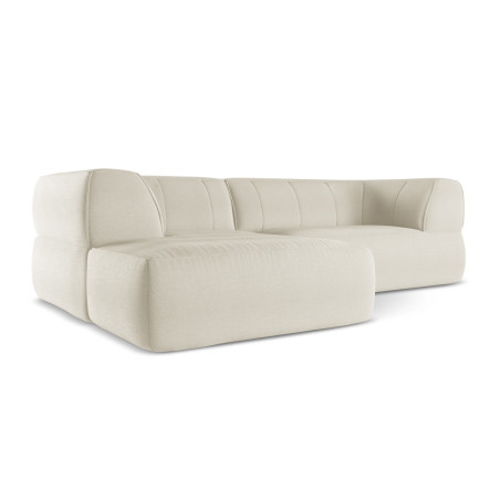 Sofa d'angle Liko Boucle Pearl