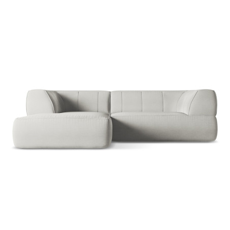 Sofa d'angle Liko Boucle Silver