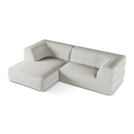 Sofa d'angle Liko Boucle Silver