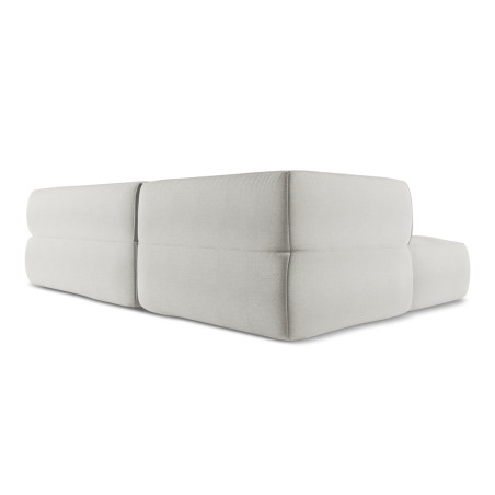 Sofa d'angle Liko Boucle Silver