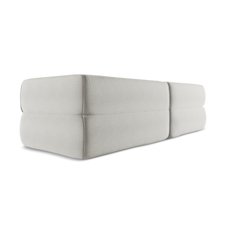 Sofa d'angle Liko Boucle Silver