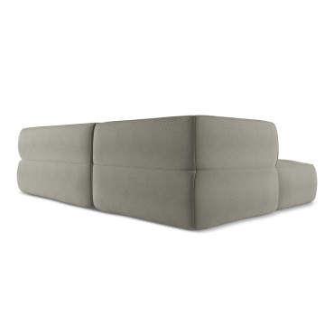 Sofa d'angle Liko Boucle Taupe