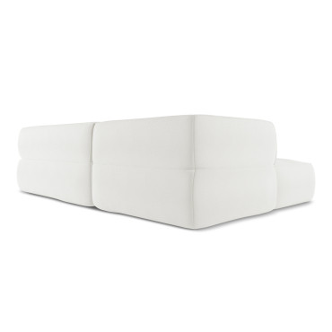 Sofa d'angle Liko Boucle White