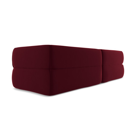 Sofa d'angle Liko Velours Burgundy