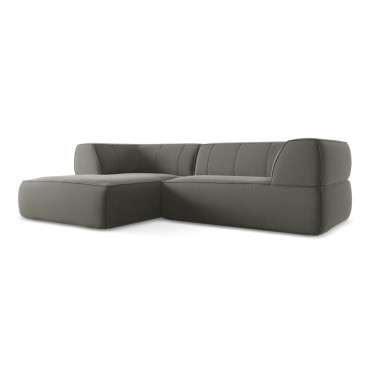 Sofa d'angle Liko Velours Elephant