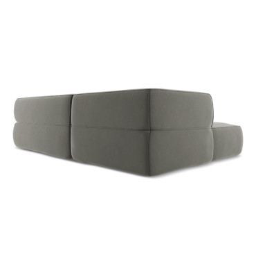 Sofa d'angle Liko Velours Elephant