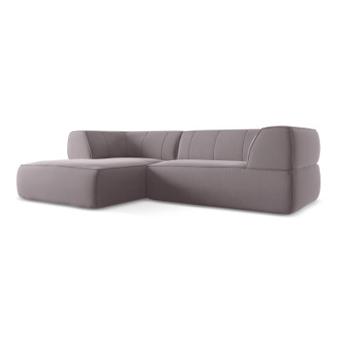 Sofa d'angle Liko Velours Lavender