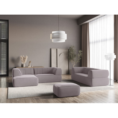 Sofa d'angle Liko Velours Lavender