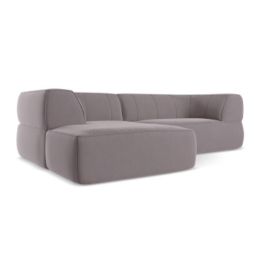 Sofa d'angle Liko Velours Lavender