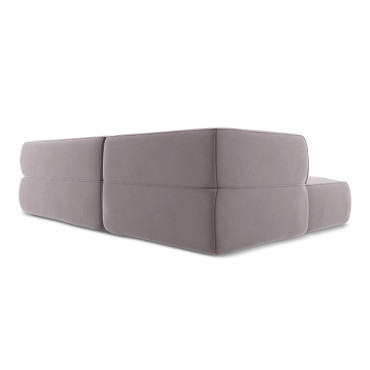 Sofa d'angle Liko Velours Lavender