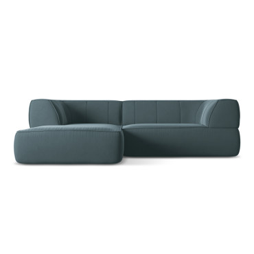 Sofa d'angle Liko Velours Marine