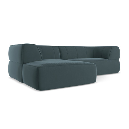 Sofa d'angle Liko Velours Marine