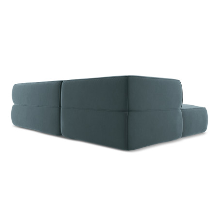 Sofa d'angle Liko Velours Marine