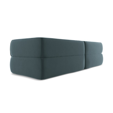 Sofa d'angle Liko Velours Marine