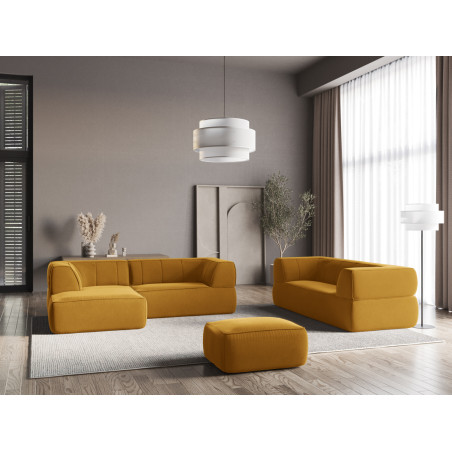 Sofa d'angle Liko Velours Mustard