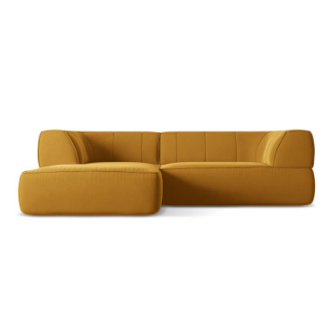 Sofa d'angle Liko Velours Mustard