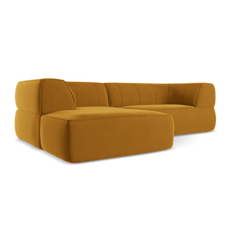 Sofa d'angle Liko Velours Mustard