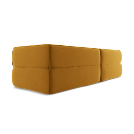 Sofa d'angle Liko Velours Mustard